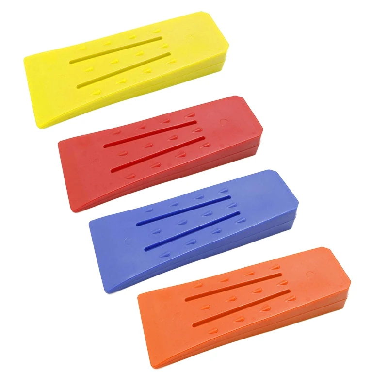 Durable Tree Felling Wedges for Tree Cutting Plastic Logging Wedges for Chain Saw Supplies Plastic Felling Wedges