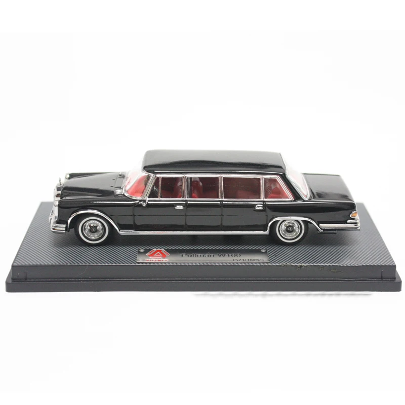 Diecast 1:64 Scale Pullman 600 W100 Car Model Alloy Die-Cast & Toys Vehicle Adult Fans Collectible Gift Souvenir Display