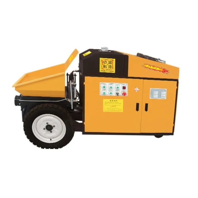 cement mortar grouting spraying machine small new concrete pumps concrete mixer with feeder