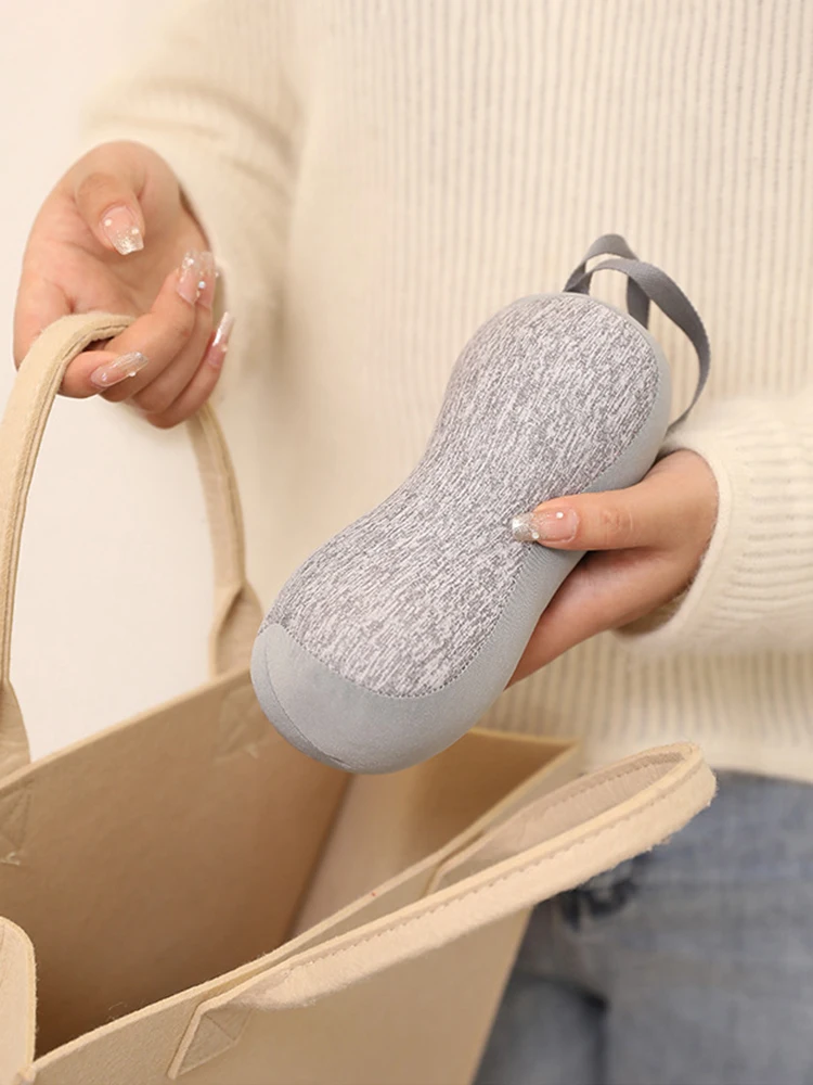 Mini-Nackenkissen, tragbares U-förmiges Kissen, für Erwachsene, Reisen, Rücken, Schlafen, Nackenkissen, Bürokissen, unterstützendes Nacken-Schlafkissen – Detail 6