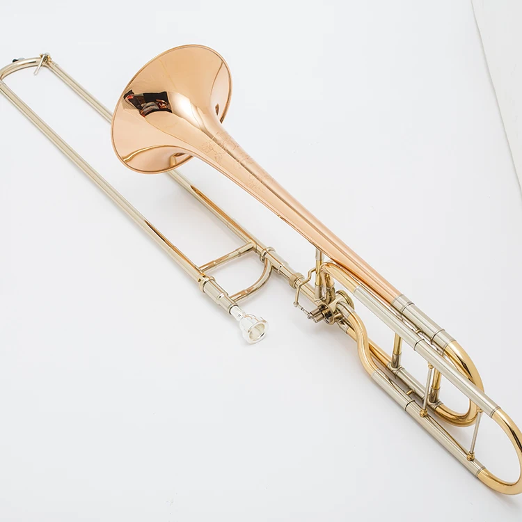 Manufacturers Selling Professional Tenor Brass Trombone With Storage Box