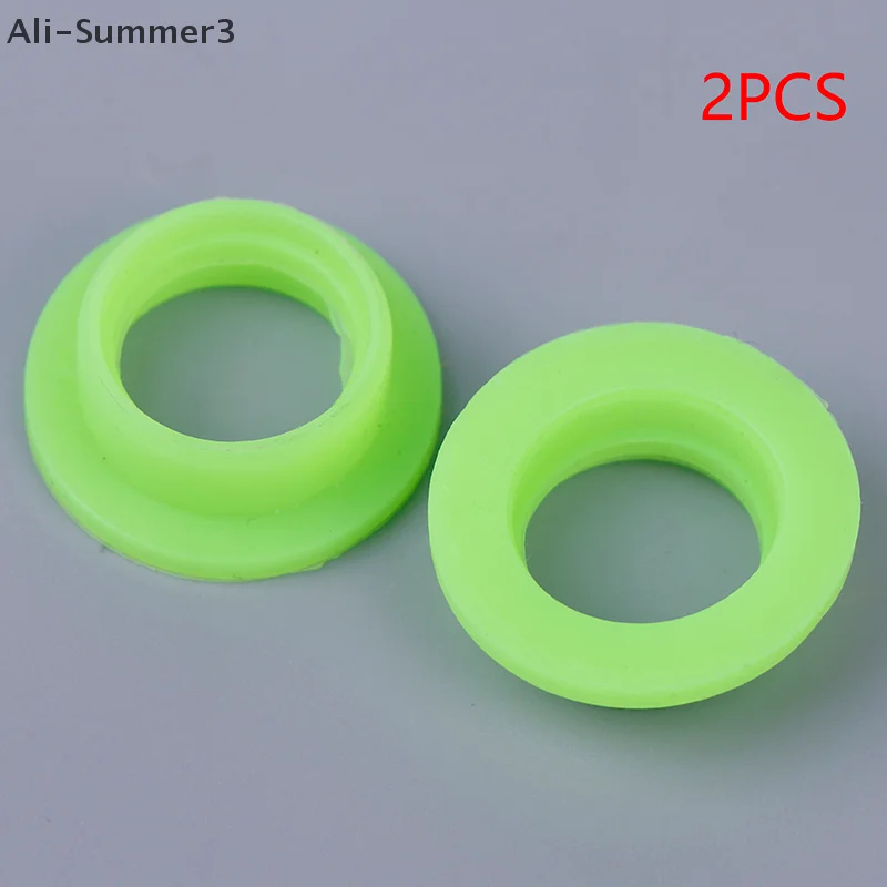 2 قطعة 1/8 مقياس RC نيترو المحرك الخلفي العادم المنوع طوقا سيليكون المطاط حلقة S016 العادم الأنابيب طوقا