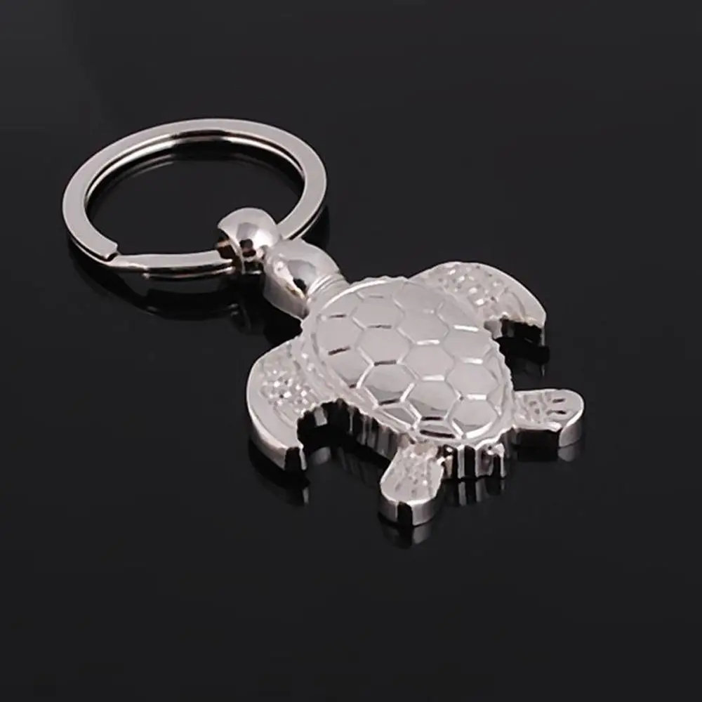 Creative Gift Lovely 3D Pendent Keyfob Sea Turtle Keyring Keychains