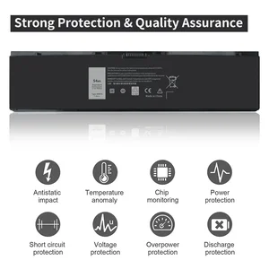 Vĩ độ 3RNFD, vĩ độ Dell 14, 7000, E7450, PFXCR, 34GKR, F38HT, G95J5, G0G2M, T19VW, V8XN3, 909H5, 5K1GW, 451-BBFT, 3 12 Bán hàng chính Dell Latitude E7450 Pin - 3