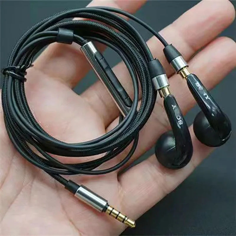 High Quality 3.5mm to MMCX Audio Headphone Cable for Sony MH410C Headset Earphone MMCX Earbuds Wired Earbuds Bass Shocking MX760