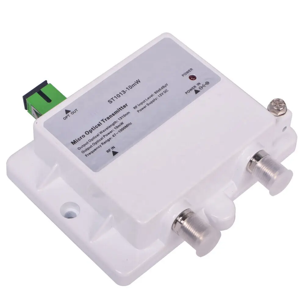 High Quality Professional SC/APC 1310nm Mini ST1013-10mW Optical Transmitter