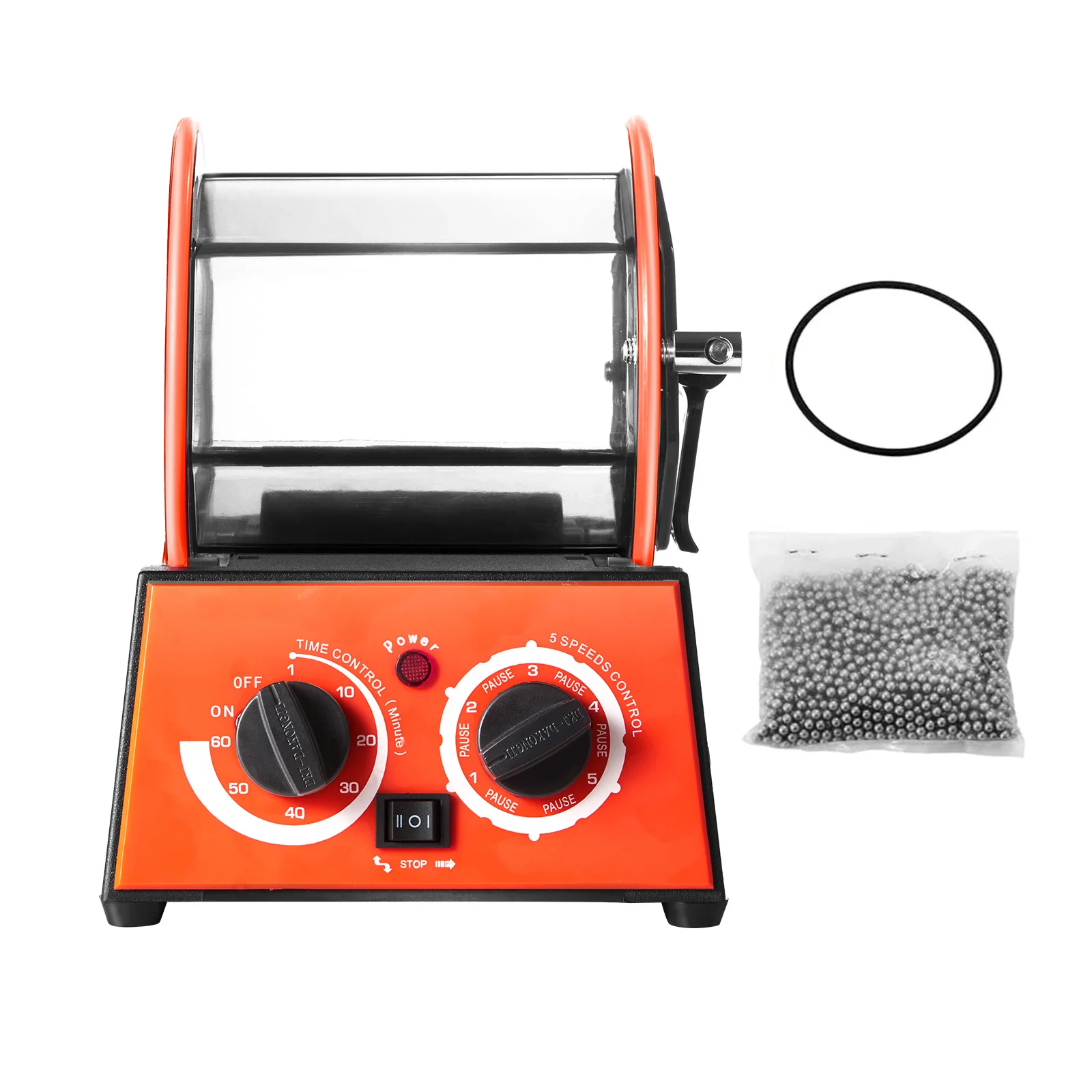 Durable Rotary Tumbler Polishing Machine for Jewelry