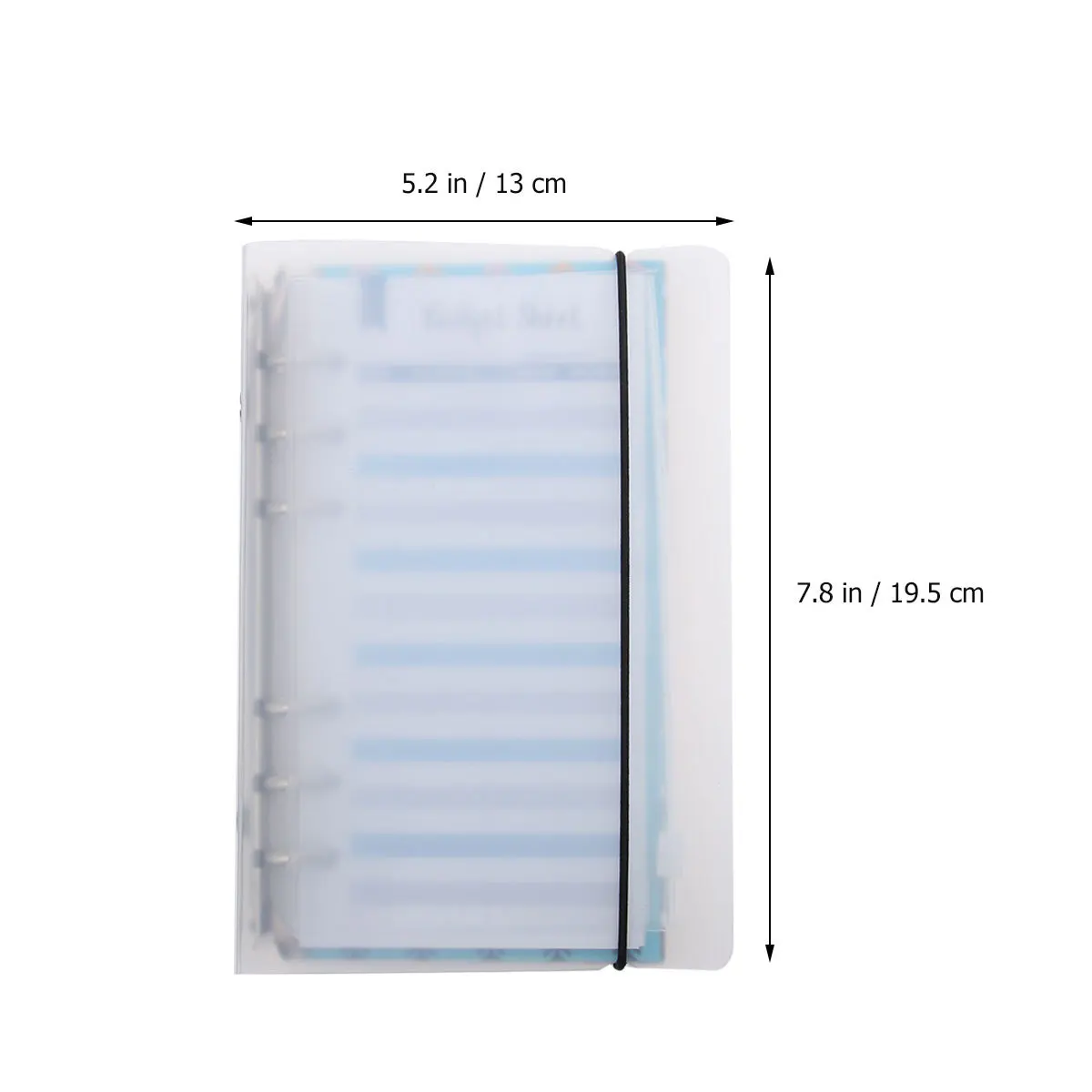 

1Set Budget Sheet Cash Envelopes Kit PVC Waterproof for Money Management Carry Wallet Organizer Storage Bag