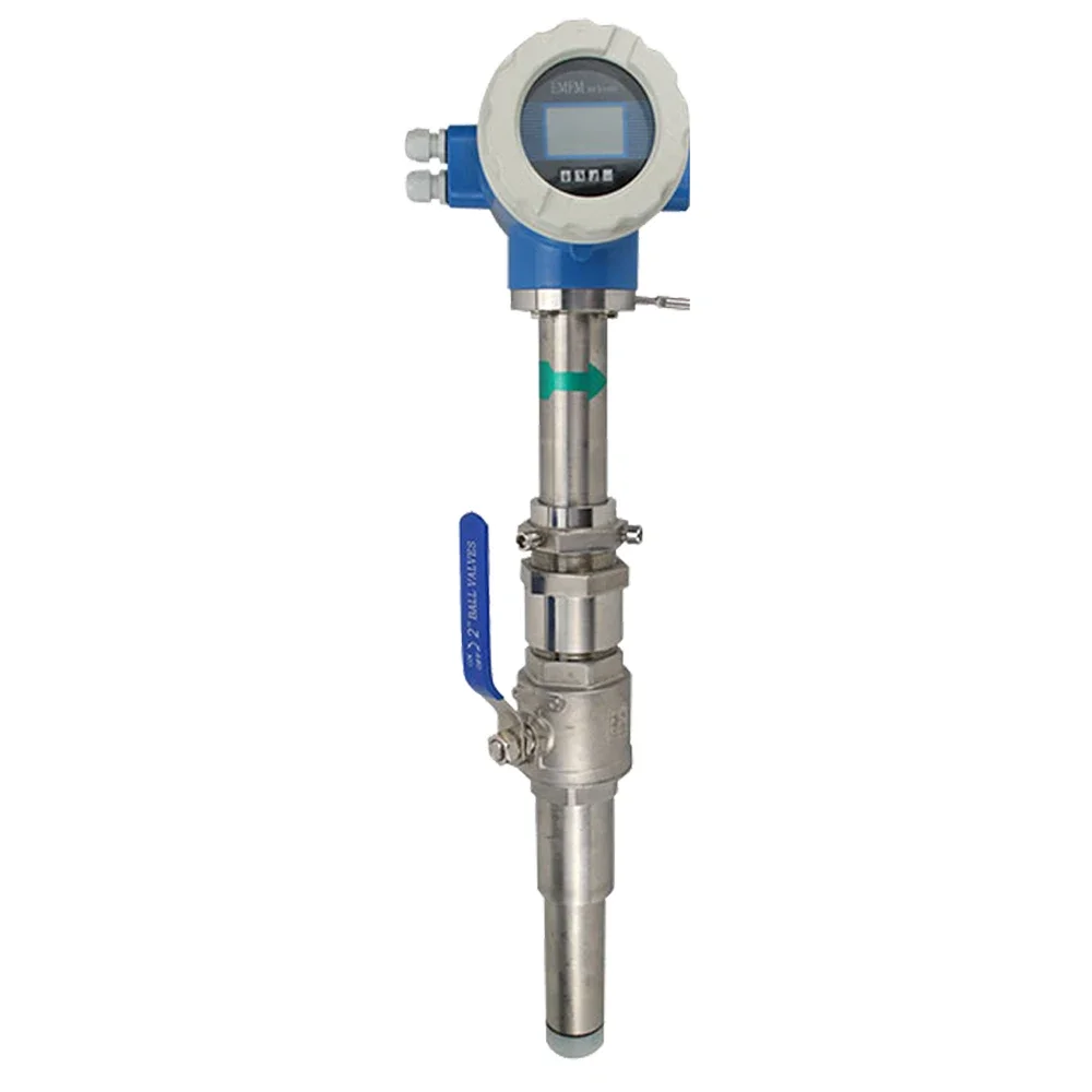 

Magnetic Insertion Flow Meter Electromagnetic Plug in Flowmeter Water for Sale