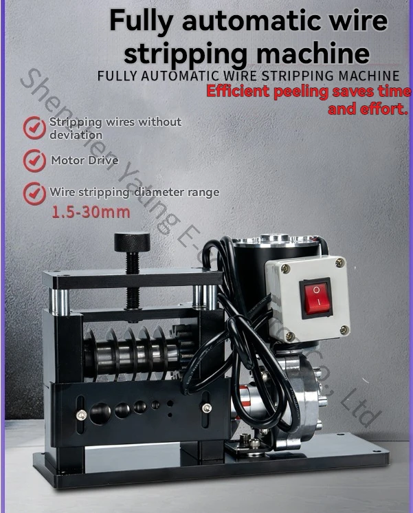 

New Electric Wire Stripping Machine Automatic Waste Copper Old Wire Professional Wire Stripping Machine