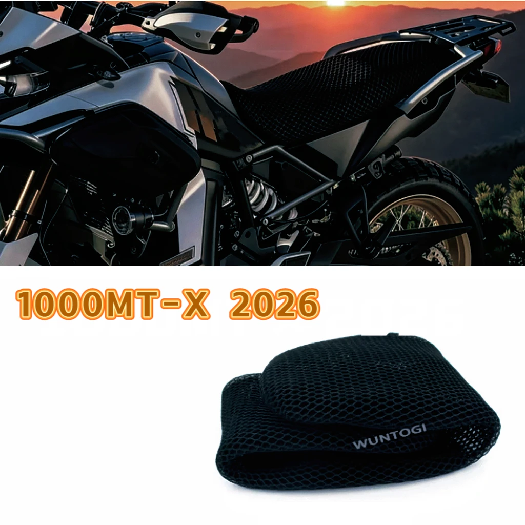 For CFMOTO 1000MT-X Accessories Motorcycle Airflow Seat Cover 1000 MT X 3D Air Flow Seat Cover  Seat 1000 MT X Cushions view 3