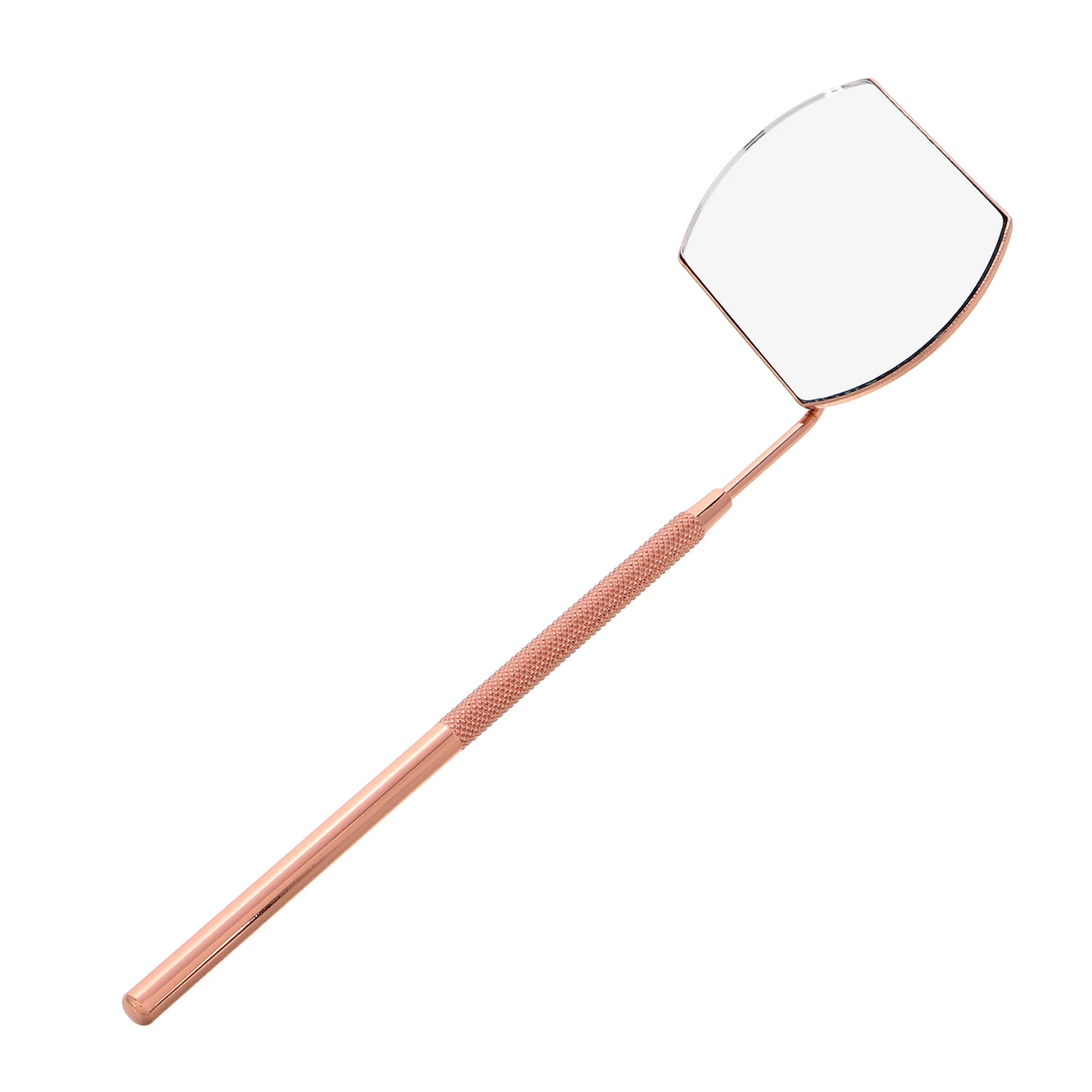 

Lash Mirror for Eyelash Extensions Detachable Rose Gold Stainless Steel Eyelash Makeup Tool for False Lashes Adhesives Lash