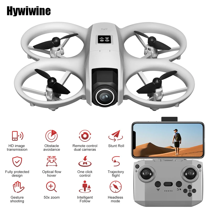 

Professinal RC Drone 4K Aerial Camera Adjustable 2.4G RC Quadcopter Remote Control Helicopter Aircraft Toys for Kids Christmas