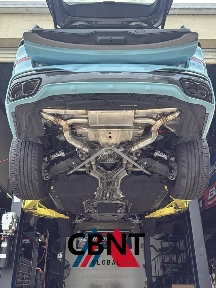 CBNT for BMW X5 G05 X6 G06 X7 G07 M50i M60i V8 4.4T Exhaust Pipe Catback with Valve Muffler \