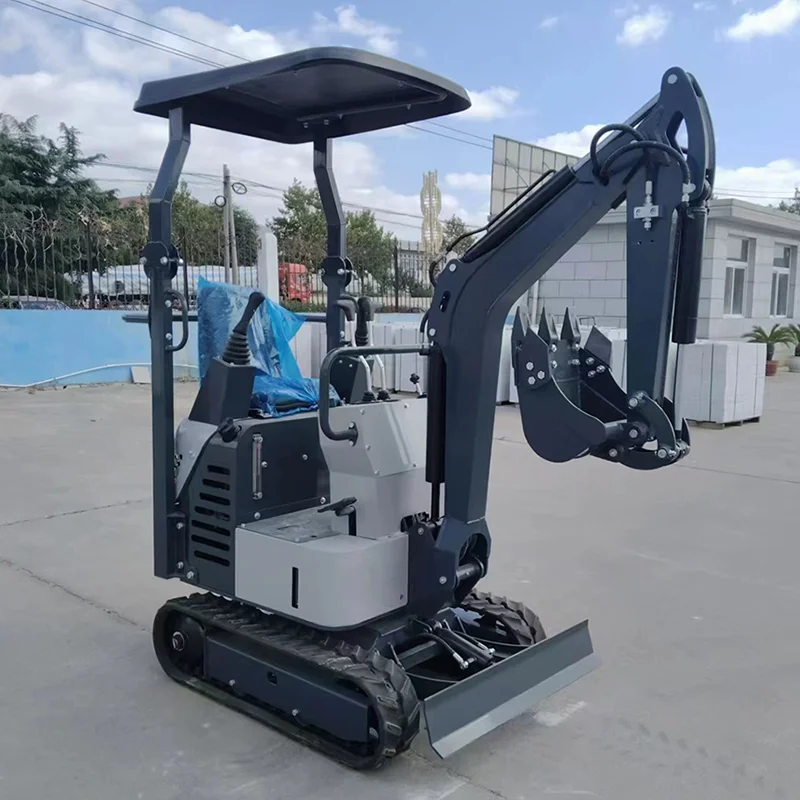 Customized 1.2 Ton 1ton Mini Excavator Factory Direct Sales Digger Garden Home Use Hydraulic Ce Euro 5 Engine Micro Excavator