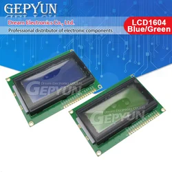 LCD1604 16*4 16x4 DC 5V Blue / Green Blacklight Character 1604 Digital LCD screen Display Module board for Arduino