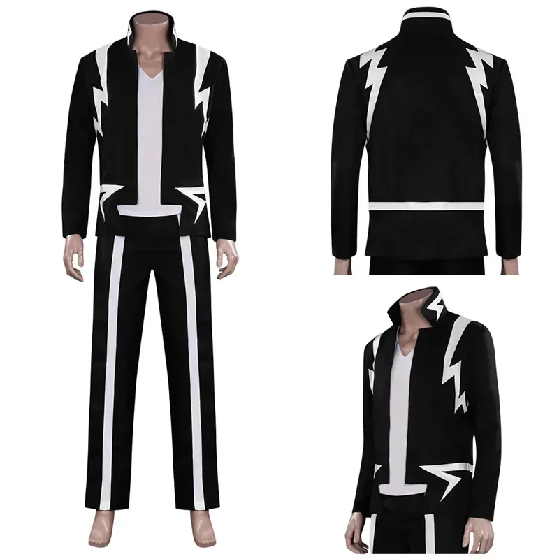 Anime My Hero Academia Csplay Kaminari Denki Costume