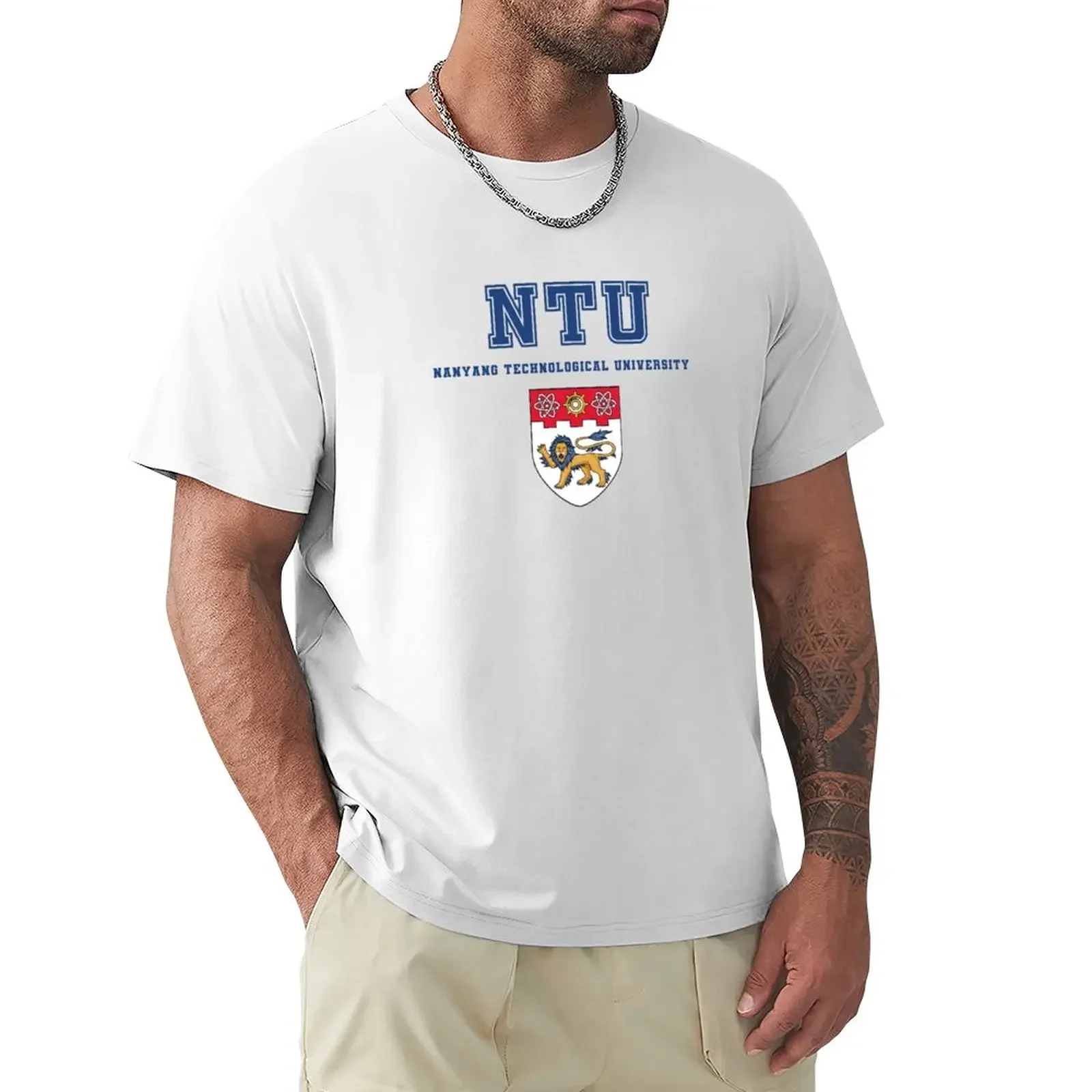 Nanyang Technological University T-Shirt oversized customs design your own black t shirts for men