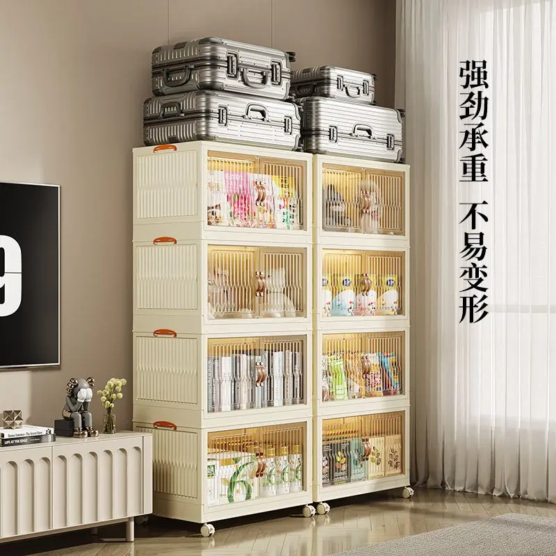 Armadietto per la casa camera da letto scatola portaoggetti per vestiti armadi per bambini contenitori per organizer pieghevoli multistrato con