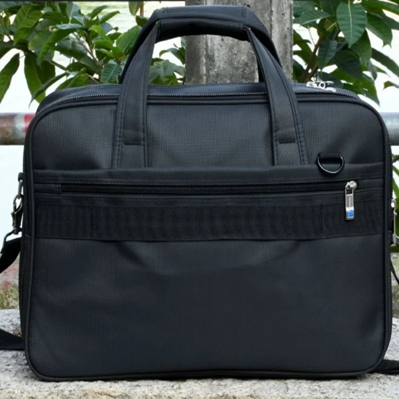 Grote Capaciteit Heren Handtas Zakelijke Aktetas 16 Inch Laptop Tas Mode Reis Mannelijke Schouder Messenger Tas