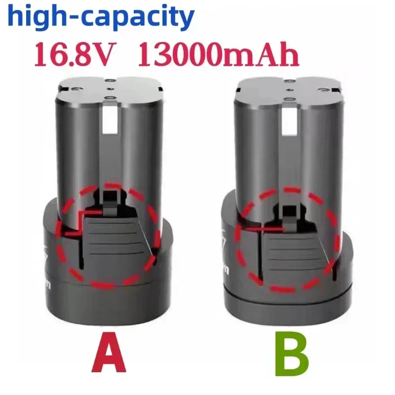 High Capacity 16.8V 13000mAh Universal Rechargeable Battery For Power Tools Electric Screwdriver Electric drill Li-ion Battery