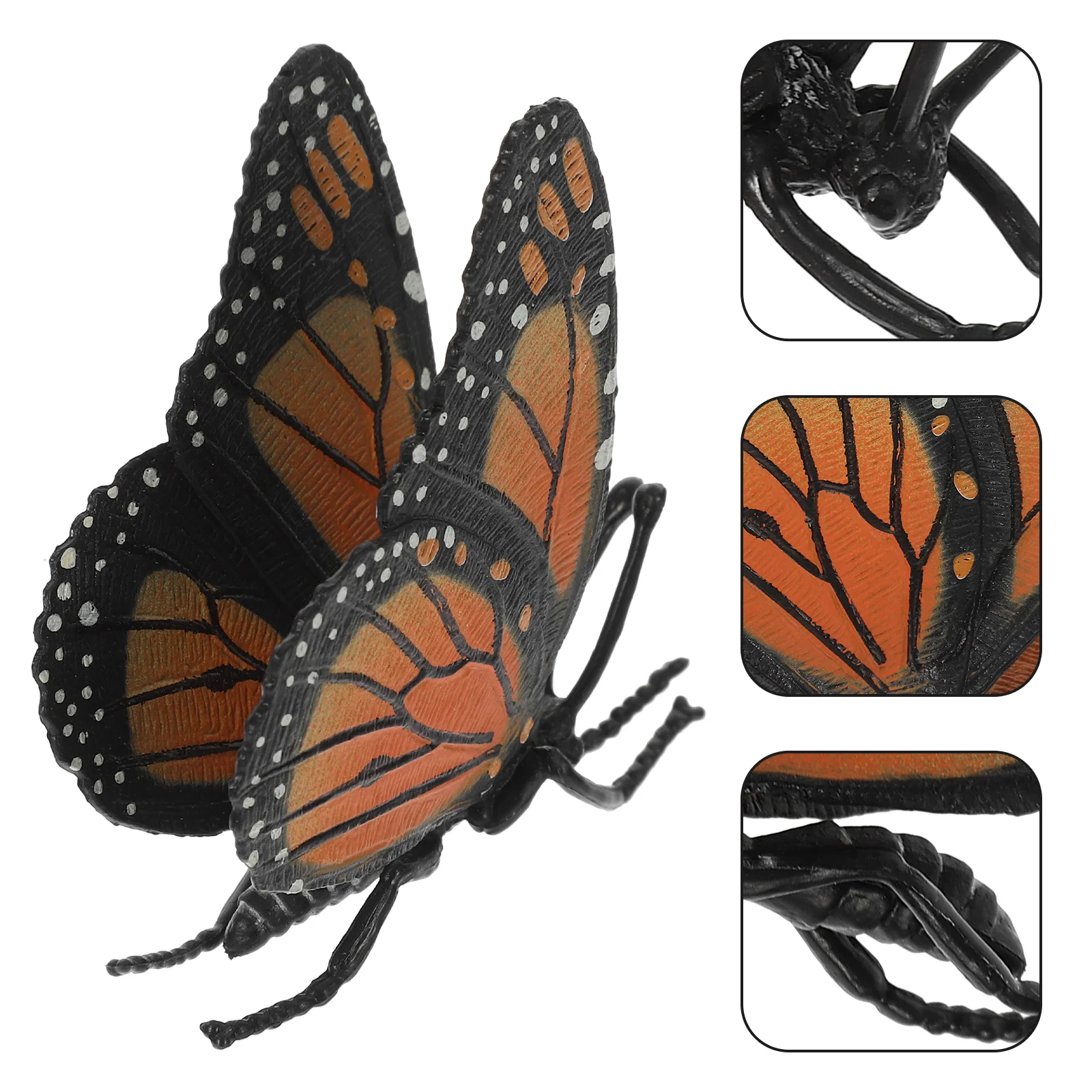 Butterfly Model Toy Simulation Halloween Prank Figurines Plastic Fake Models Simulated Child