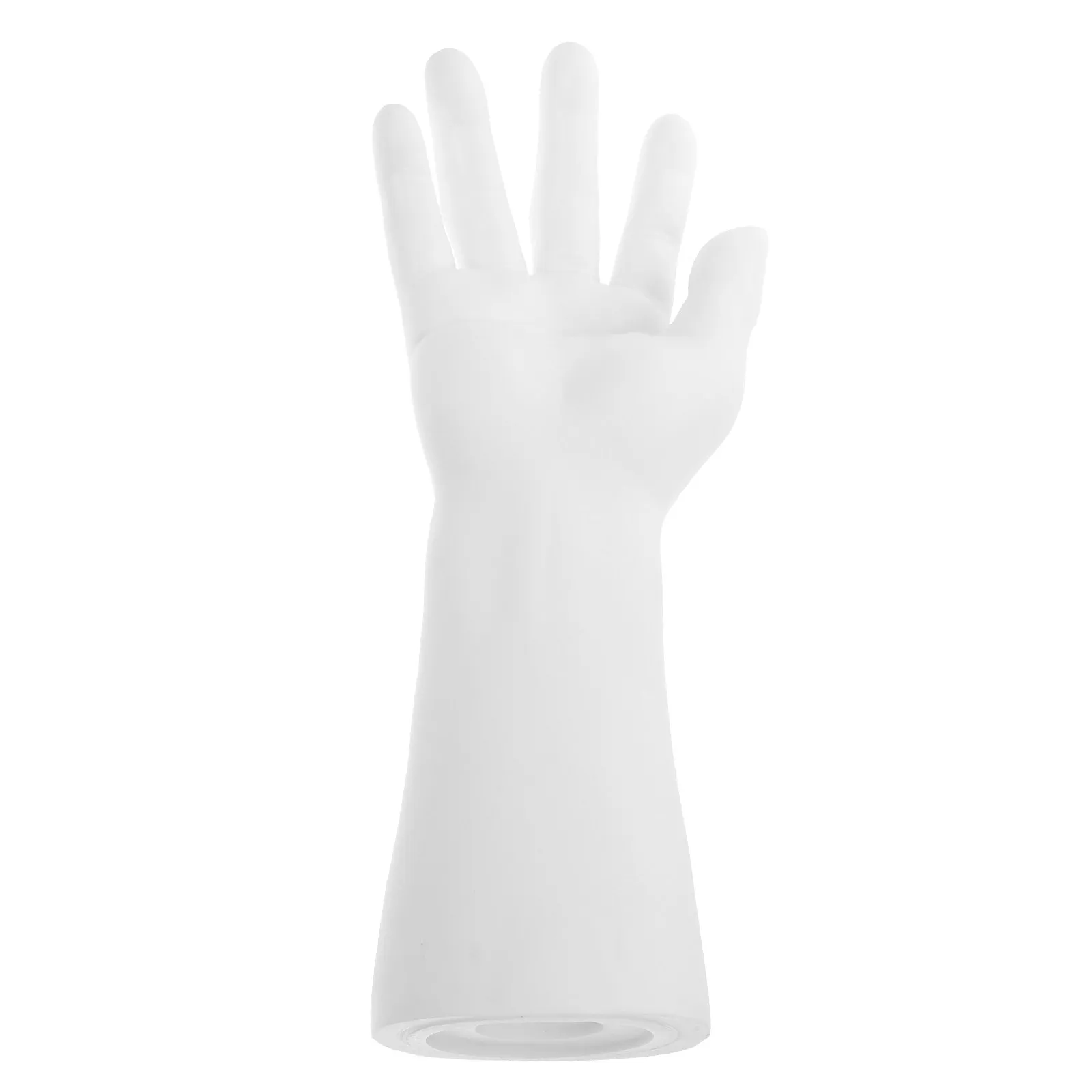 

Right Hand Mannequin Display Holder Sturdy Plastic Hand Jewelry Bracelet Ring Stand Glove Display Mannequin Stand
