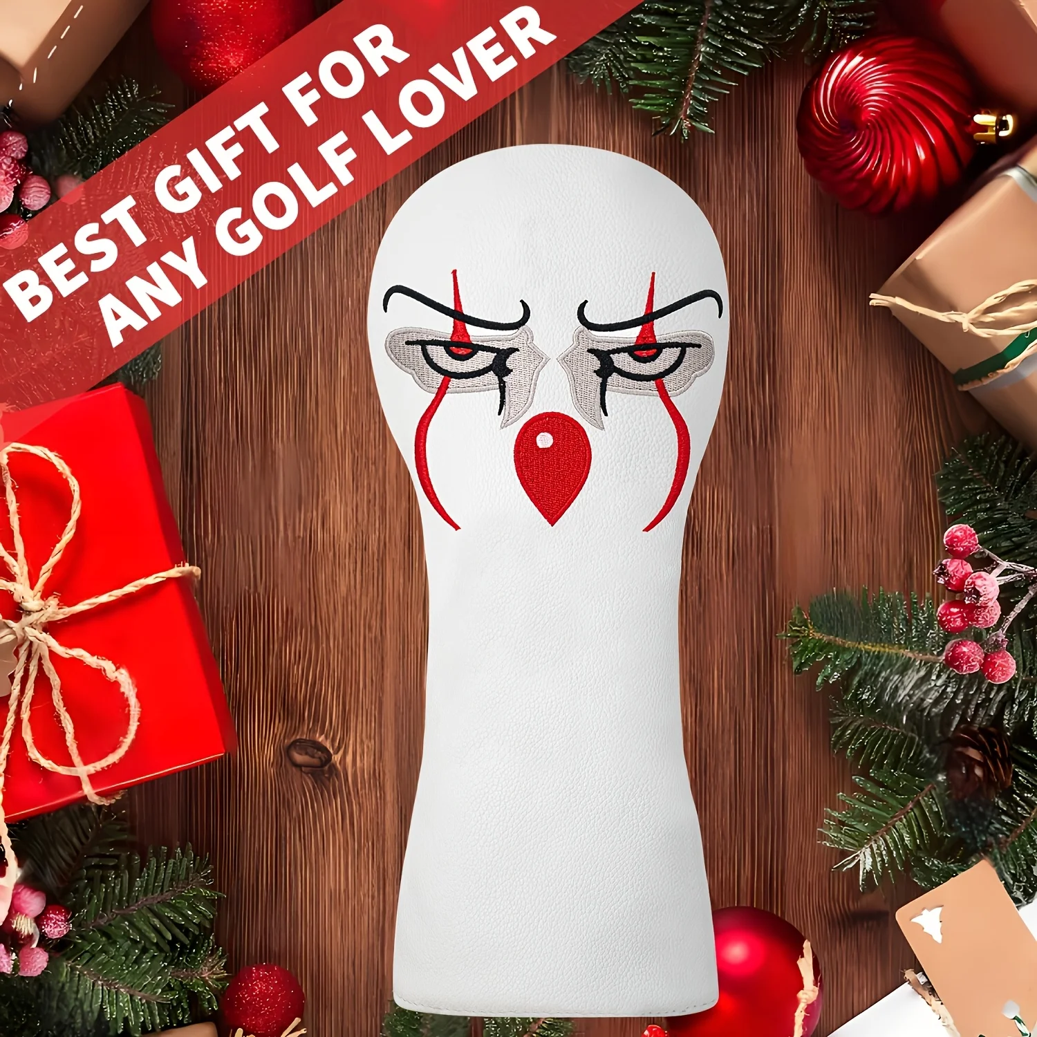 Christmas Deer Design Style Golf Club Covers for 1pc/3pcs Driver, Fairway, Hybrids - Head Covers for Golf Clubs image 5