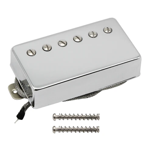 Imagen 2 del producto FLEOR 1 Uds Alnico 5 LP pastilla Humbucker para guitarra eléctrica cromo/negro/oro elegir