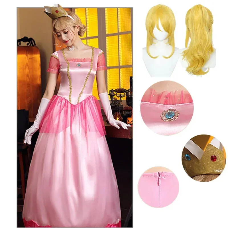fantasia-classica-de-princesa-pessego-para-meninas-carnaval-cosplay-festa-vestido-rosa-palco-de-aniversario-uniforme-delicioso-luvas-ukh