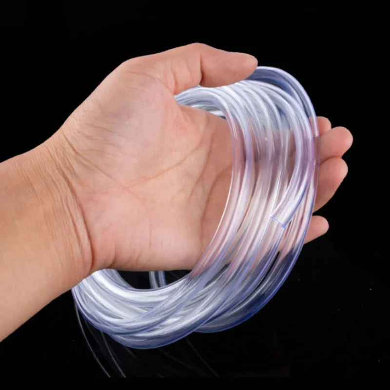 Transparent PVC Hoses Clear Plastic Hose High Quality Water Pump Tube 2 3 4 5 6 7 8 9 10 12 13 16 19 mm Inner Diameter