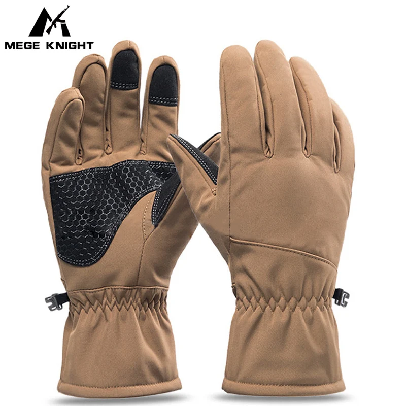 Hot Winter Tactical Gloves Touchscreen Warm Outdoor Cycling Driving Motorcycle Mitten Gloves Windproof Non-Slip Gloves