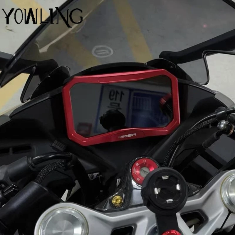 Motorcycle Meter Frame Theft Guard Screen Instrument Protector For CFMOTO 450SR 450SS 450NK 800NK 450MT 250SR 700MT 800MT