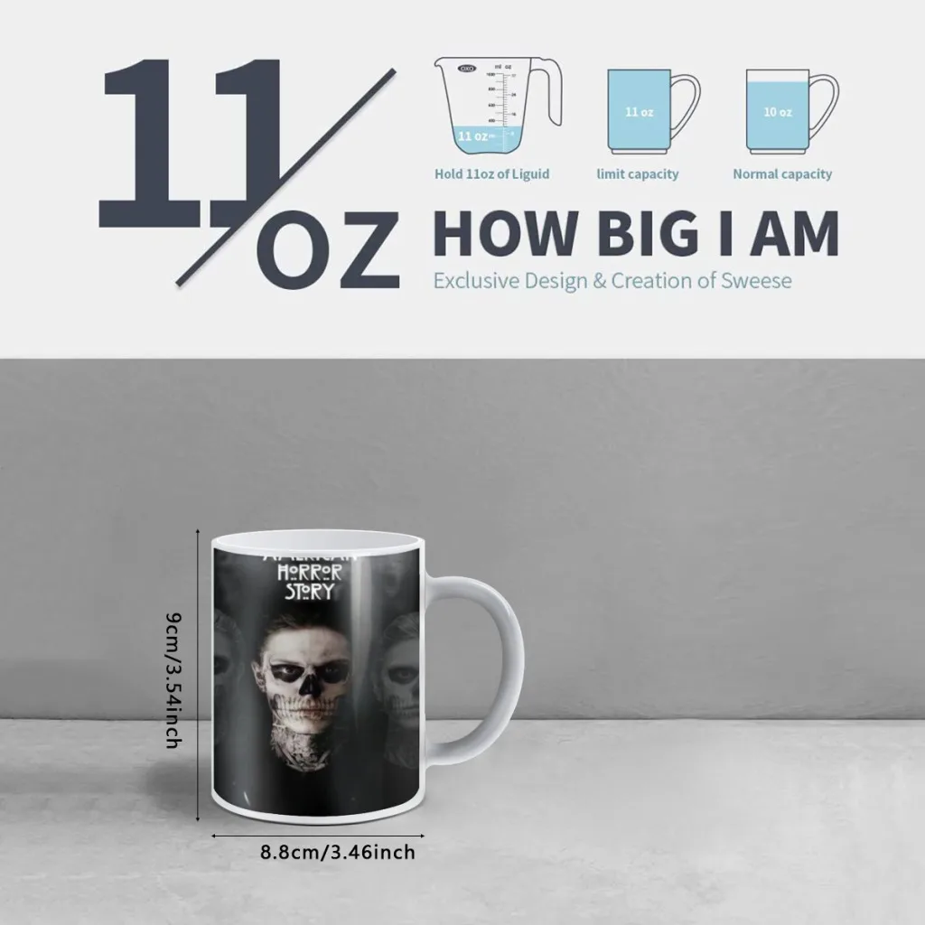 Evan Peters Actor Free shipping Mug Changing Color Ceramic Coffee Mugs Magic Tea Cup Best Gift