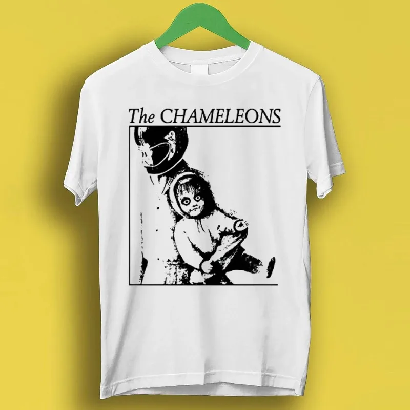 The Chameleons Rock Band Poster Music Best Seller Gift Tee T Shirt Summer Men's and Women's Loose and Breathable T-shirt Top