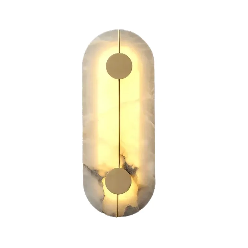 Nordic Wall Lamp Luxury Copper Modern Simple Creative Designer Light for Bedroom Living Room Background Hotel Bedside