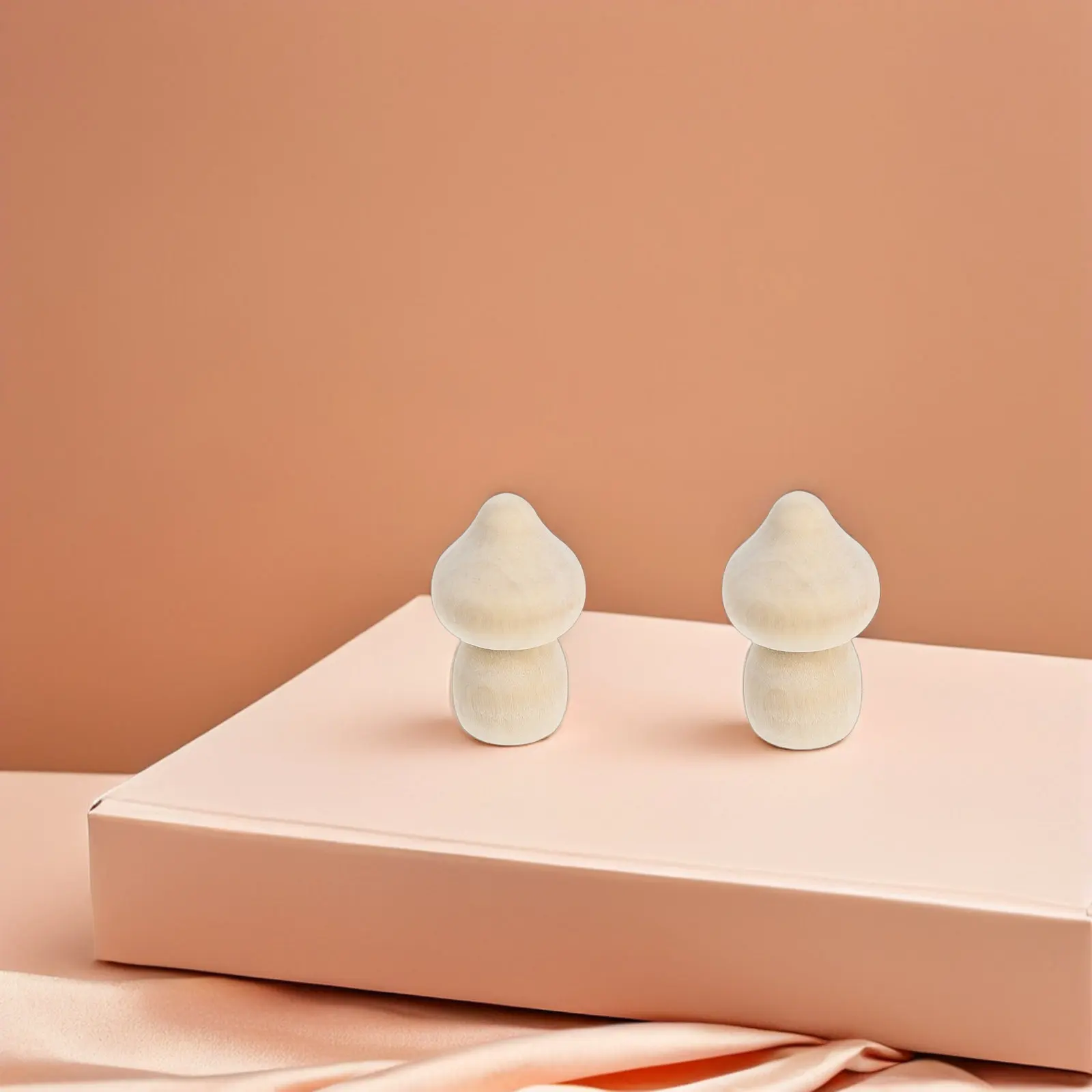 

15Pcs DIY Graffiti Wooden Mushroom Pegs Kids Painting Craft Unpainted Wood Sculpture Children Art Activity Wooden Craft Ornament