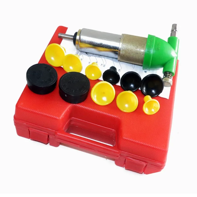 Air Operated Valve Lapper Automotive Engine Valve Repair Tool Pneumatic Valve Grinding Machine Valve Seat Lapping Kit Car Grin