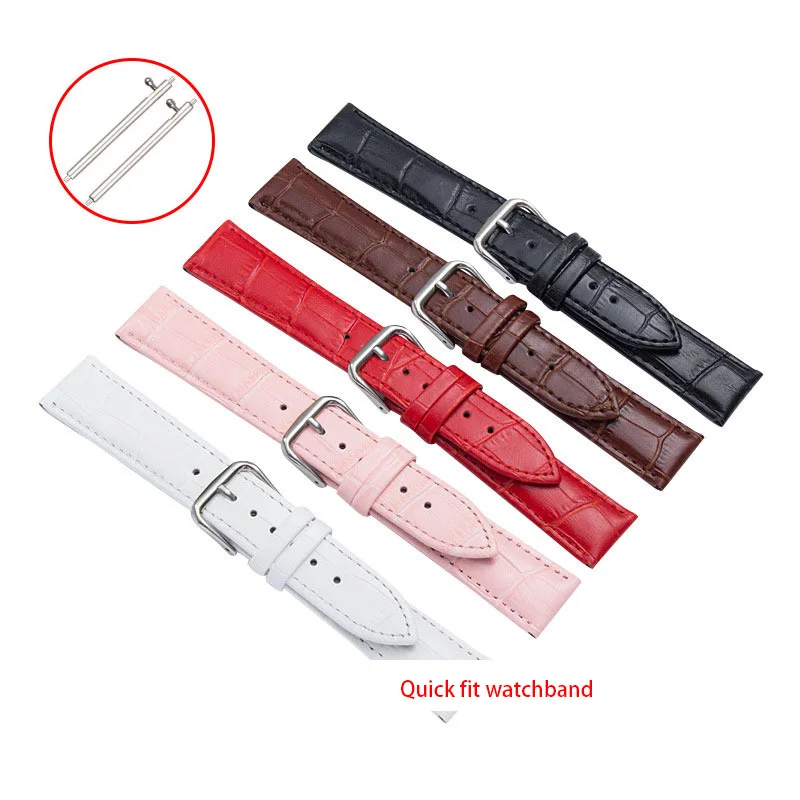 For Xiaomi MI Watch Color Strap Genuine Leather Band 22mm Watch Strap Bracelet Watchband Wristband For MI Watch Color 2 Sport