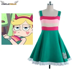 (in stock)Anime cosplay Star Cosplay Butterfly Girl Mewni Cosplay Slip Mini Dress Marco's Girlfriend dress Costume