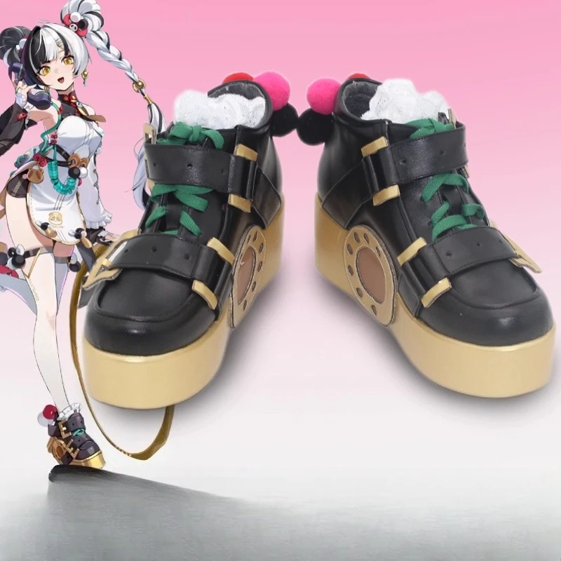 

Anime Game Cosplay Boots Dialyn Zenless Zone Zero Shoes Halloween Party Costume Accessories Custom Made