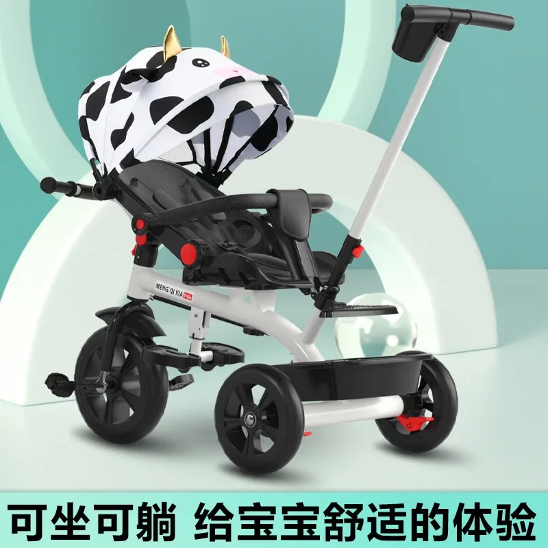 

Wholesale Children's Tricycles Bicycles Baby Strollers Multifunctional Strollers Baby Strollers That Can Sit or Lie Down