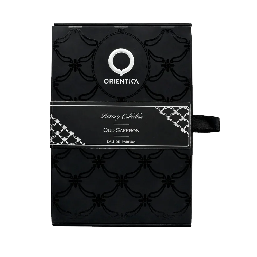 Orientica Oud Saffron 80ml EDP – عطر وودي دافئ حلو كهرماني وودي طويل الأمد للجنسين، هدية فاخرة لعيد الميلاد وعيد الحب