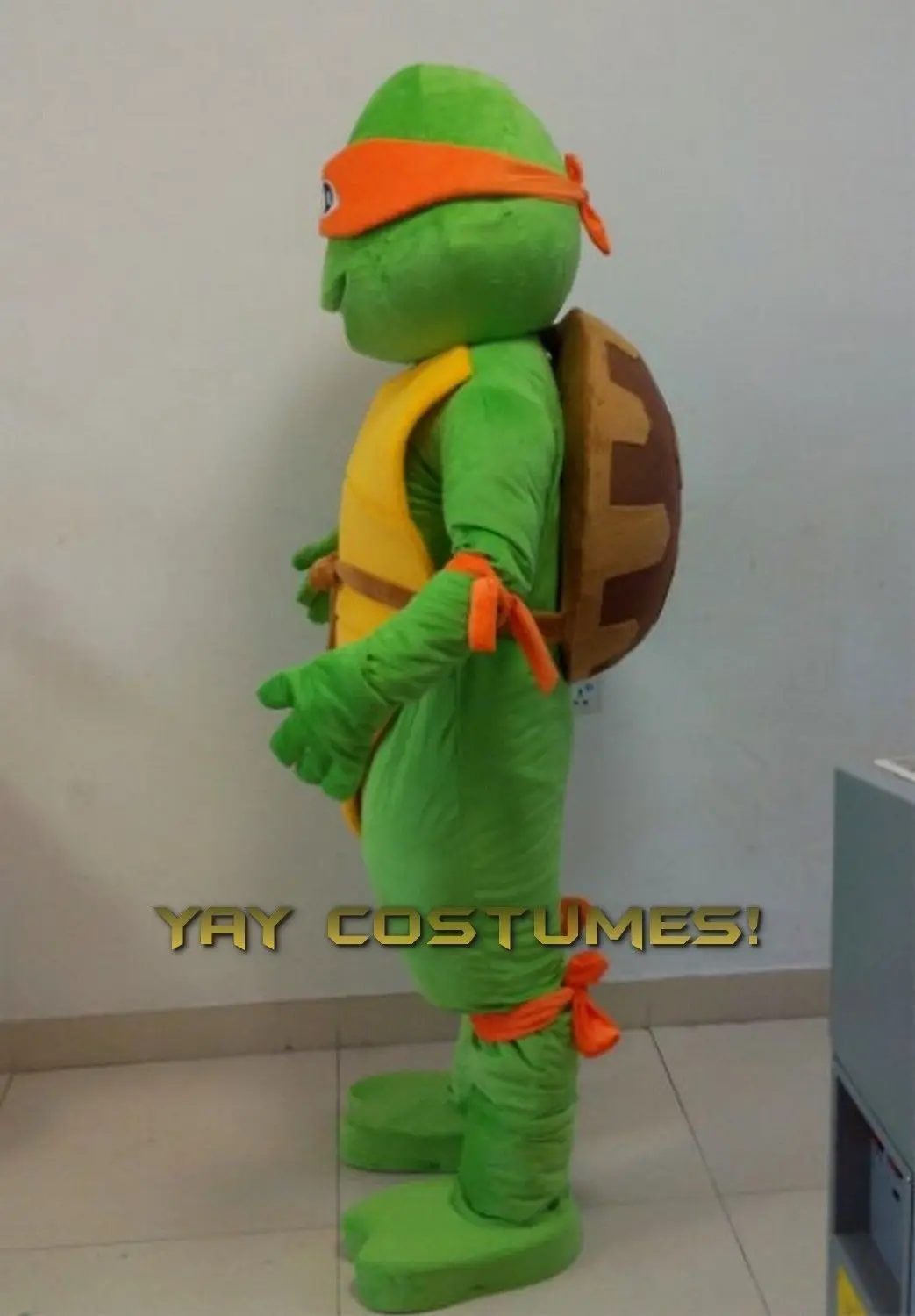 جديد الكبار شخصية الكرتون السلاحف لطيفة هالوين فستان عيد الميلاد كامل الجسم الدعائم الزي التميمة زي