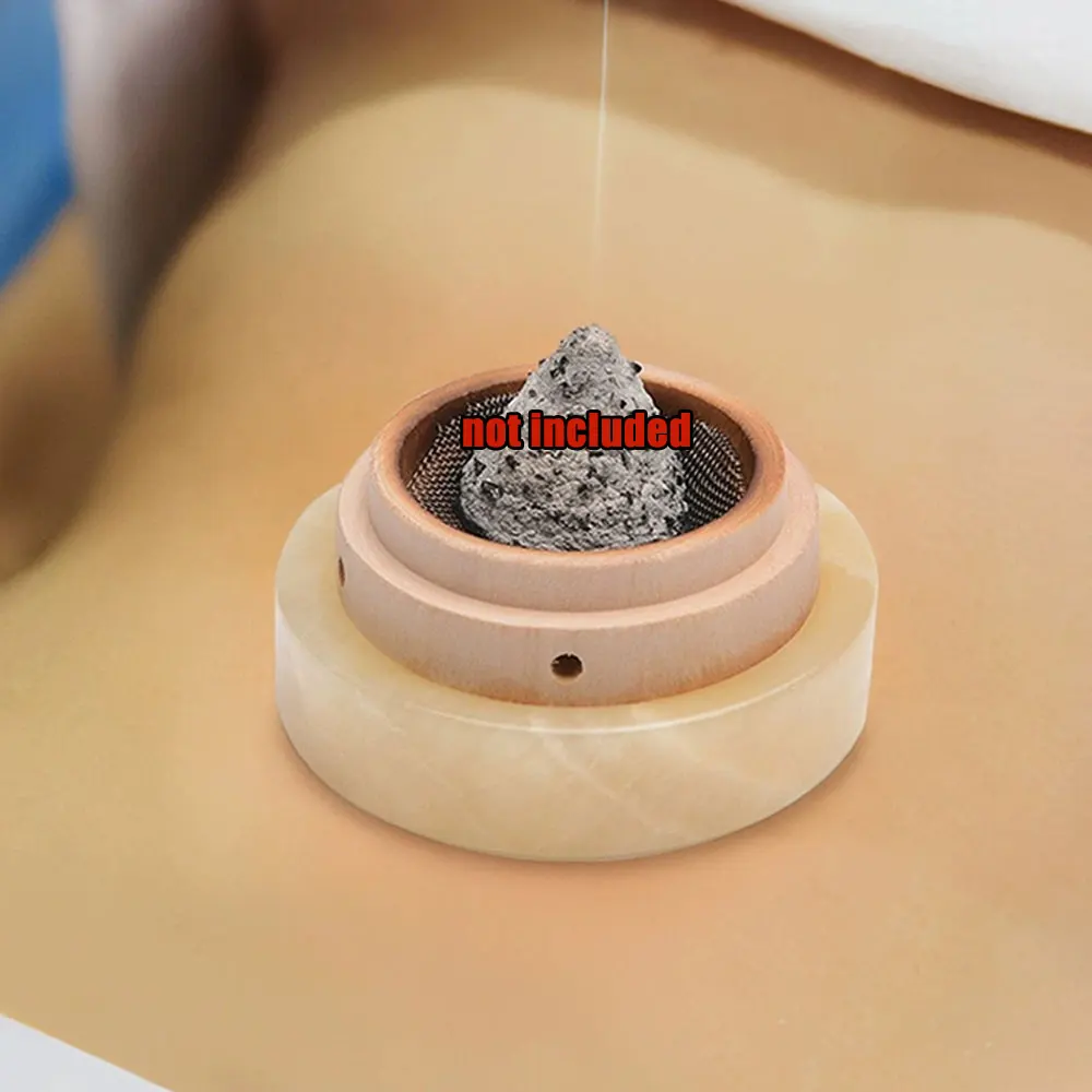 

Moxibustion Sticks Jade Massage Moxa Stick Moxa Therapy Acupuncture Body Massager Warm Uterus Health