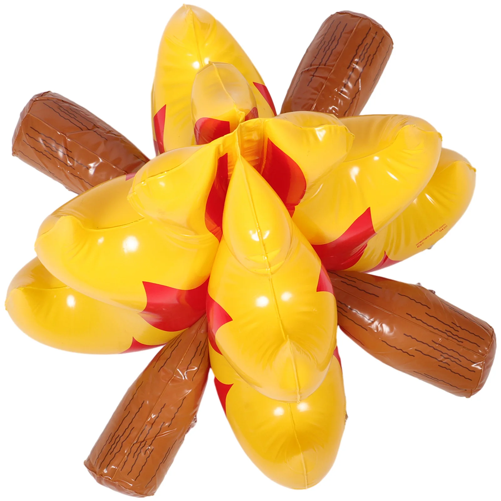

Wear-resistant Campfire Prop Inflatable Kids Toy Girl Halloween Portable Bonfire Pvc Accessory Child Tent