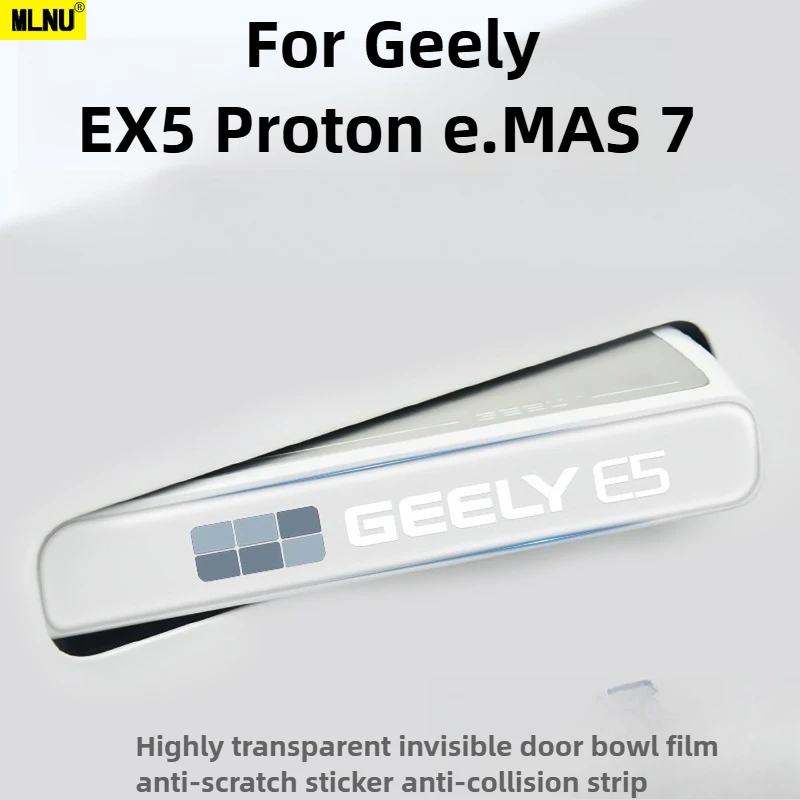 

Door Handle Protector Sticker For Geely EX5/Proton e.MAS 7 Car Accessorie 2025-Anti-Scratch,Waterproof,Comfortable Touch,Durable