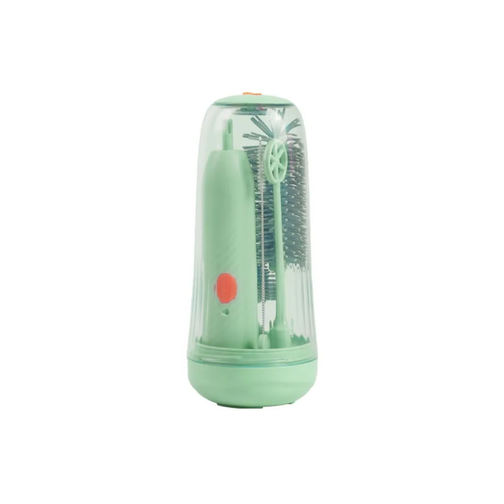 Silicone Baby Bottle Straw Cleaner Long Handled Flexible Brushes Electric Bottle Brush Waterproof Bottle Brush Travel