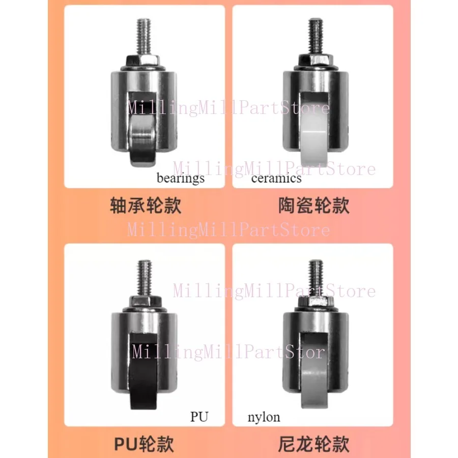 M2.5 M3 M4 Резьбовая контактная точка для циферблатного индикатора Стандартный глубиномер Детали роликового наконечника Зонд Измерительные детали Точечный ролик