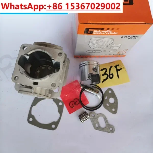 TL33 CG330 1E36F 36F dia 36mm for Brush cutter grass trimmer cylinder piston ring set with gasket